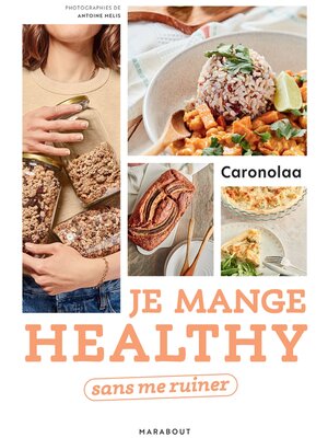 cover image of Je mange healthy sans me ruiner